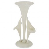 STEUBEN IRIDESCENT IVRENE LILY