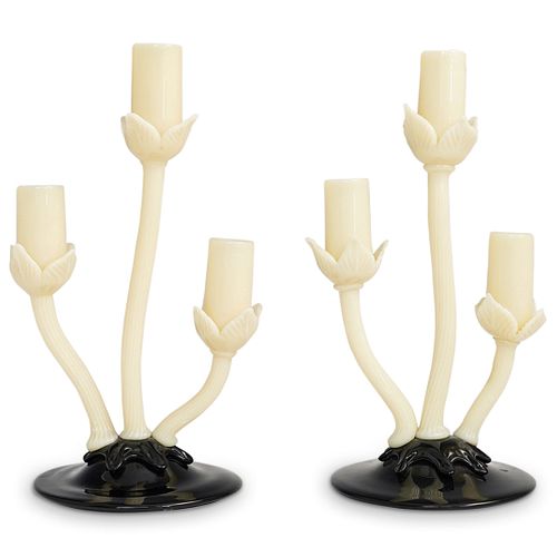 STEUBEN IVORY FLORI-FORM
