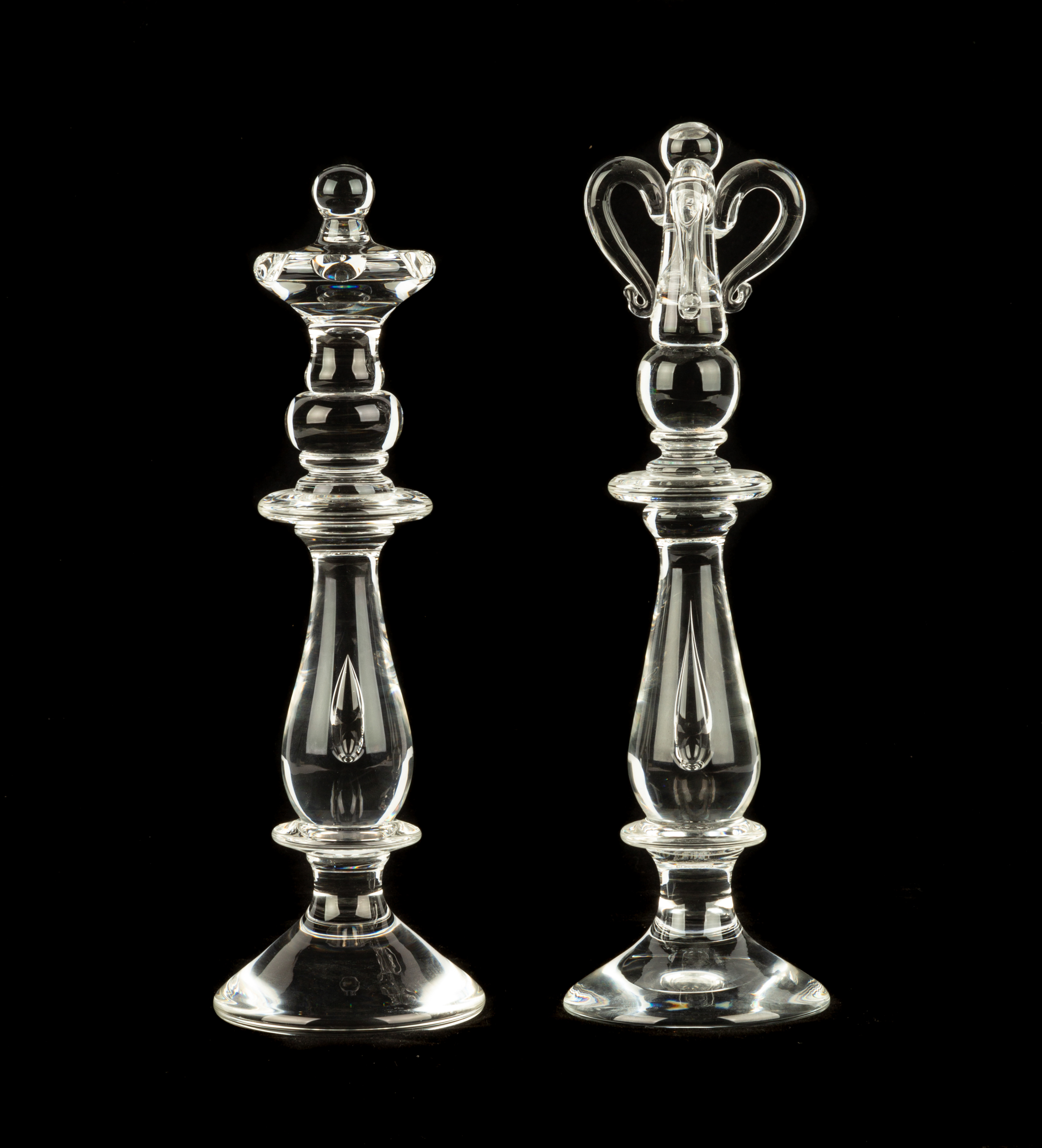 STEUBEN KING & QUEEN OF CHESS