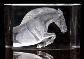 STEUBEN LIMITED EDITION ETCHED