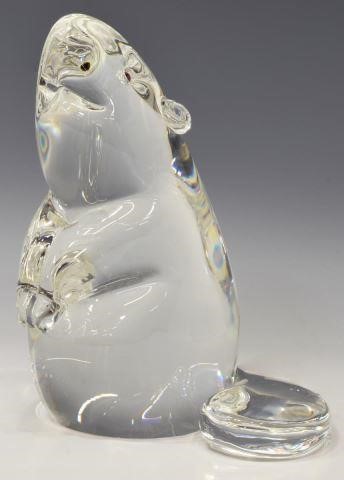 STEUBEN LLOYD ATKINS CRYSTAL BEAVER