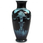 STEUBEN MIRROR BLACK TURQUOISE