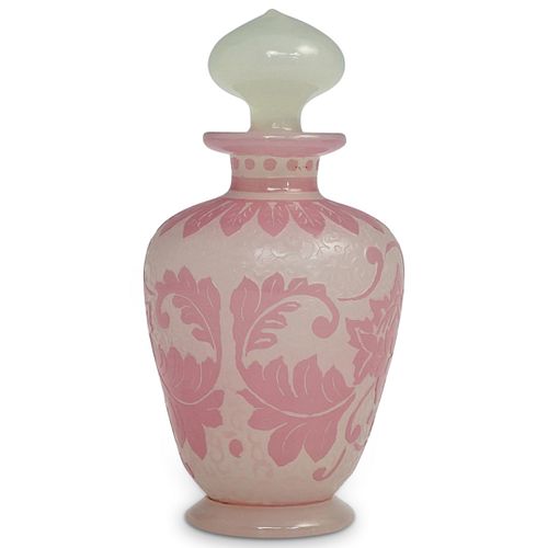 STEUBEN PERFUME BOTTLE IN THE