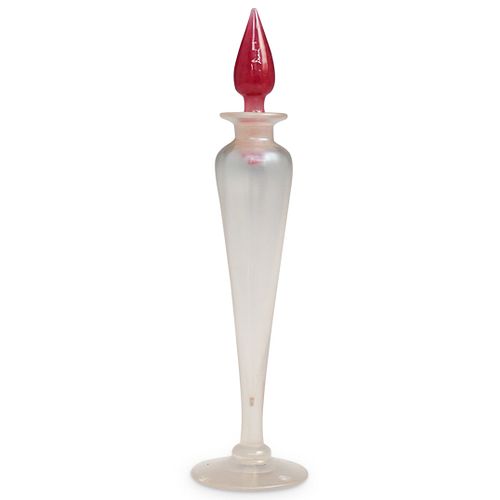 STEUBEN PERFUME W/ ROSALINE FLAME