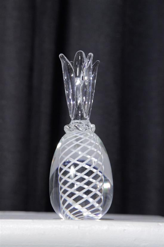 STEUBEN PINEAPPLE. Glass