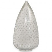 STEUBEN POINTED BUBBLE GLASS S