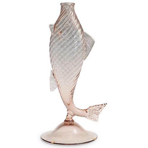 STEUBEN ROSA SWIRLED FISH