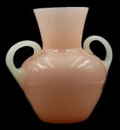 STEUBEN ROSALINE ALABSTER VASE
