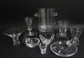 STEUBEN SET AND SIMILAR ICE BU