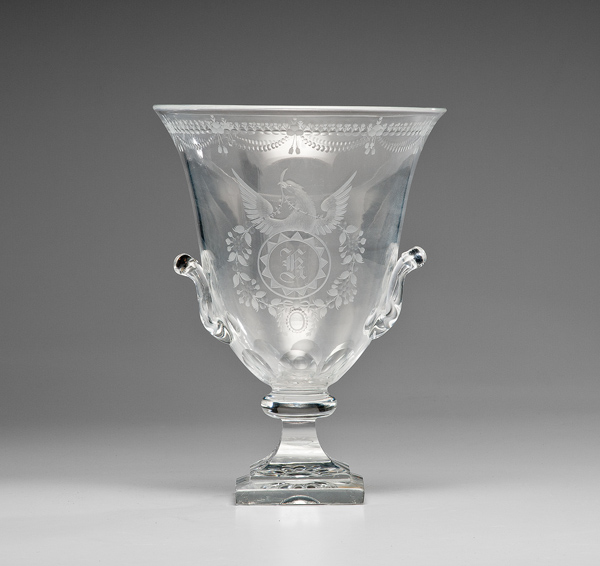 Steuben Strawberry Mansion Glass