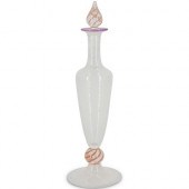 STEUBEN VERRE DE SOIE AND SILV