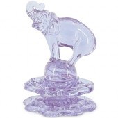 STEUBEN WISTERIA GLASS ELEPHAN