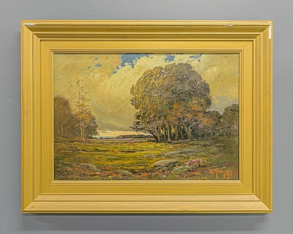 Steve E. Matthews (20th c.) oil