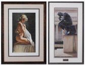STEVE HANKS TWO PRINTSSTEVE HA