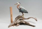 STEVE HUTCHINS CARVED & PAINTE