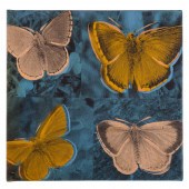 STEVE KAUFMAN. FOUR BUTTERFLIE