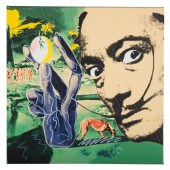 STEVE KAUFMAN. "SALVADOR DALI,