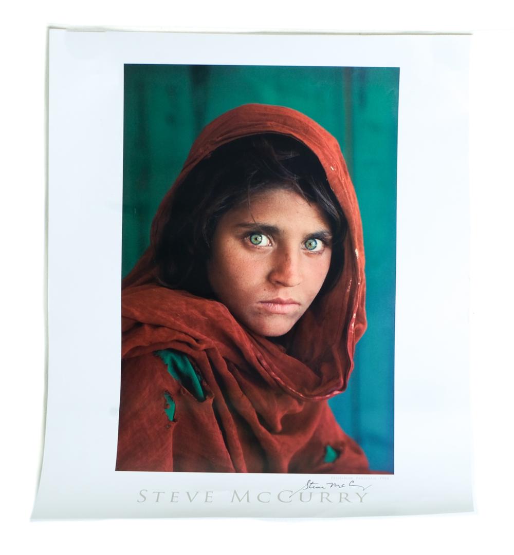 STEVE MCCURRY, AFGHAN GIRL,