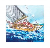 STEVE PENLEY SIGNED "SAILBOAT"