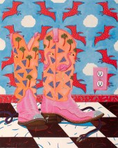 STEVE ROSSER, FLAMINGO BOOTS,