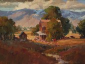 STEVE SONGER, (B. 1941), "BARN