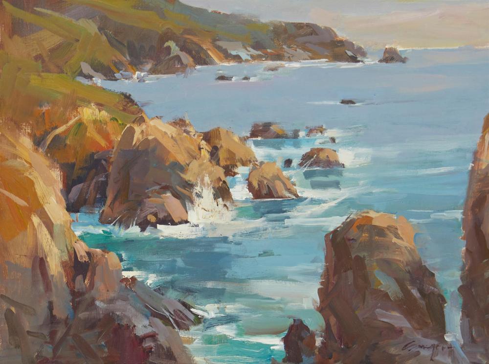 STEVE SONGER, (B. 1941), "STUDY FOR