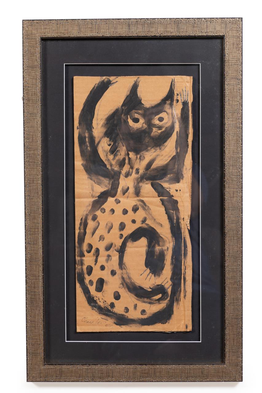 STEVEN CHANDLER, FOLK ART FRAMED