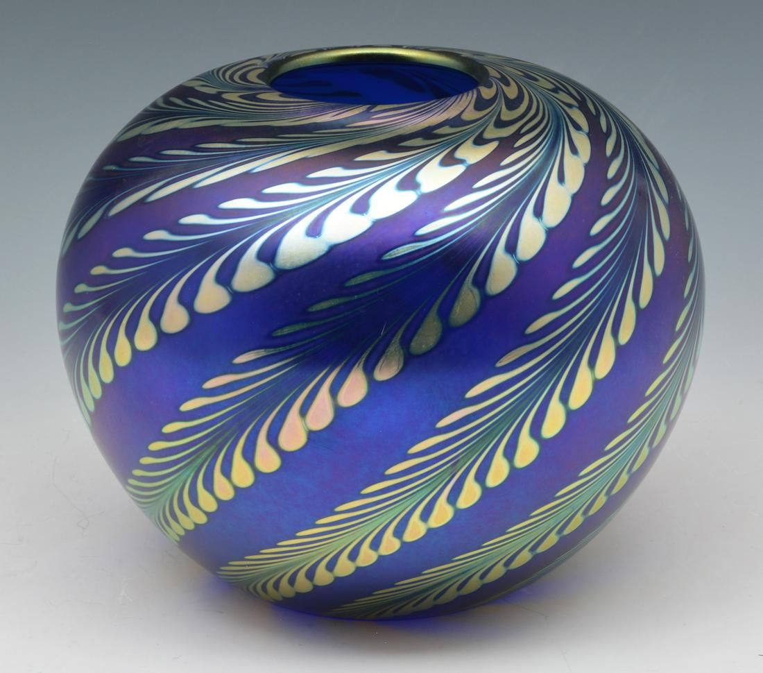 STEVEN CORREIA BLUE & GOLD SWIRL