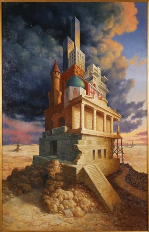 STEVEN KENNY, OIL ON MASONITE