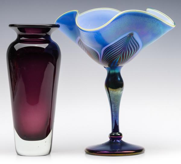 STEVEN LUNDBERG FOOTED BOWL (TAZZA)