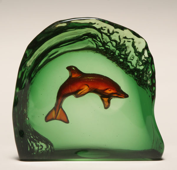 Steven Lundberg green glass