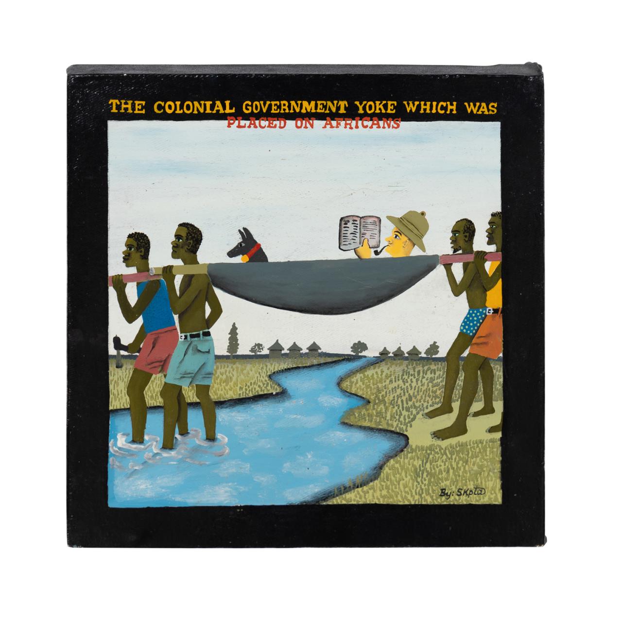 STEVEN SKPTA, FIGURAL FOLK ART
