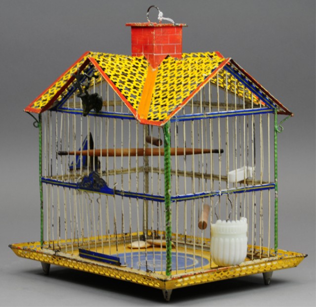 STEVENS & BROWN BIRD CAGE Early