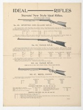Stevens' 'Ideal Rifles' Circul