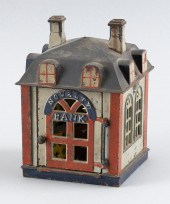 STEVENS NOVELTY BANK 19TH CENT