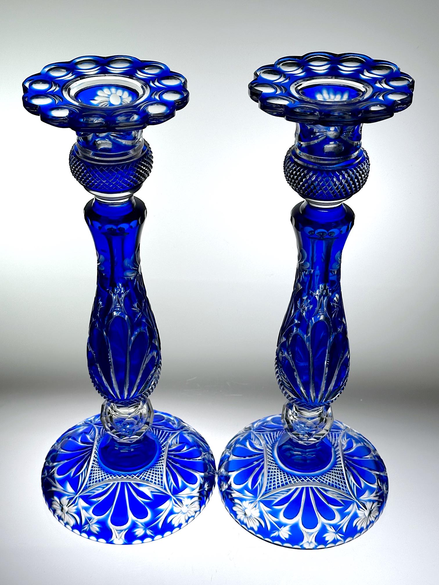 STEVENS & WILLIAMS CUT GLASS PR