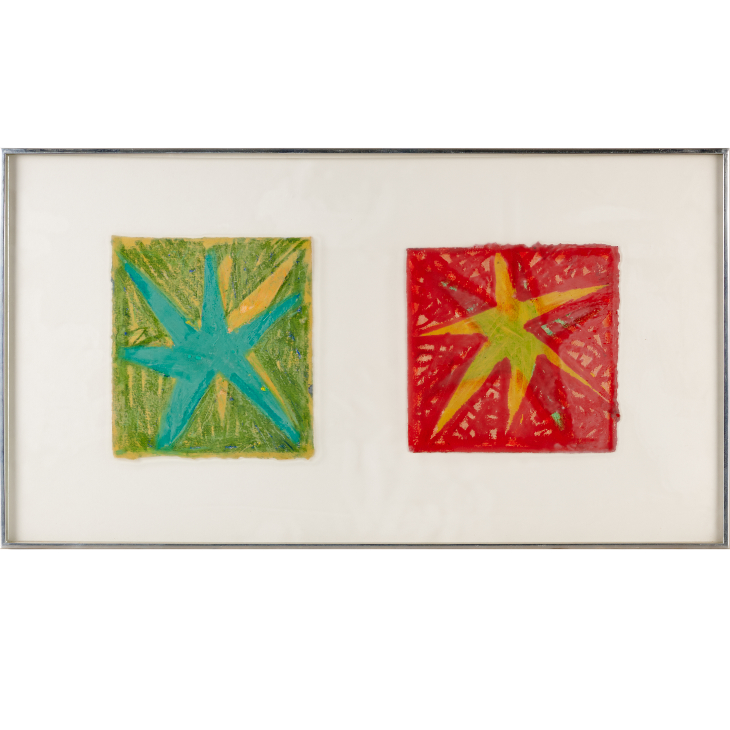 STEWART HITCH, OIL STICK ON PAPER
