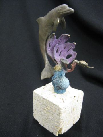 Stewart Wegner Bronze dolphin