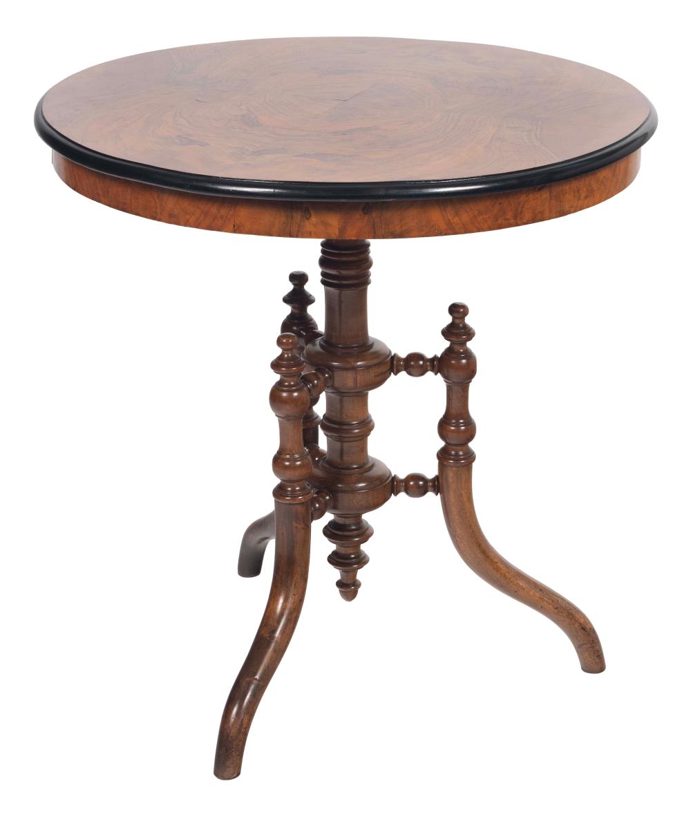 STICK AND BALL TABLE LATE 19TH