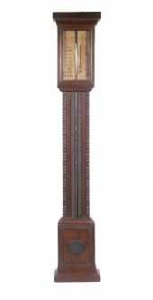 STICK BAROMETER BY G.W. PEASE,