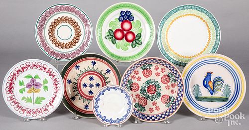 STICK SPATTER PLATES AND BOWLS,