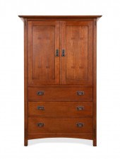 STICKLEY ARTS & CRAFTS OAK ENT