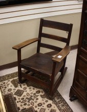 STICKLEY ARTS & CRAFTS OAK ROC