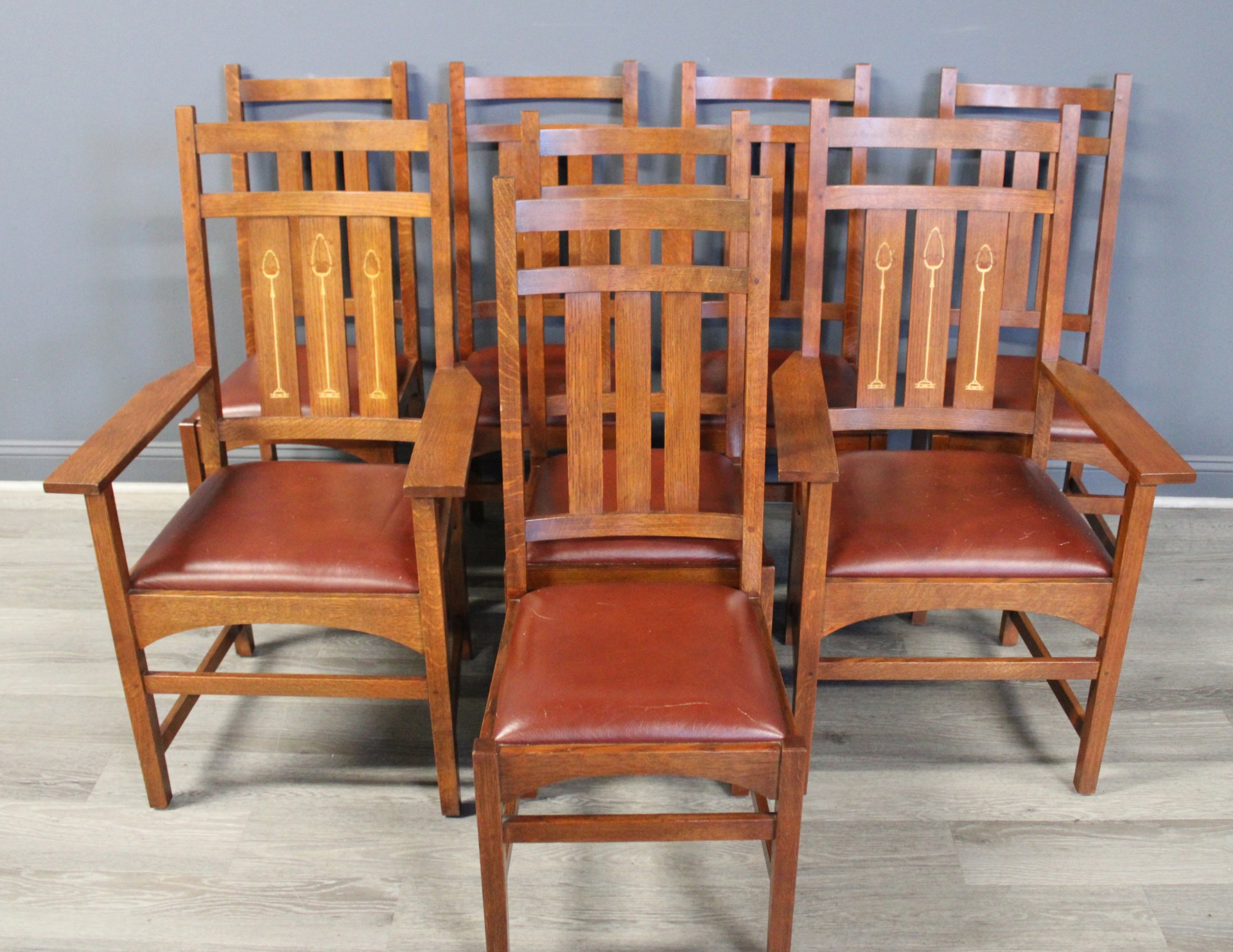 STICKLEY AUDI / HARVEY ELLIS SET OF