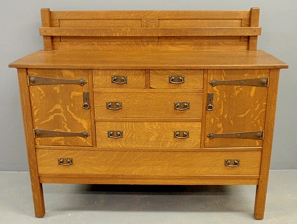 Stickley Bros. oak Arts & Crafts