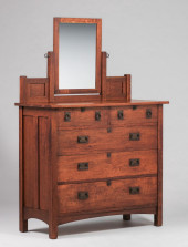 STICKLEY BROTHERS FIVE-DRAWER