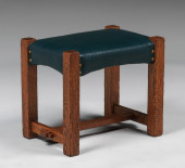 STICKLEY BROTHERS OAK FOOTSTOO