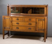STICKLEY BROTHERS OAK SIDEBOAR