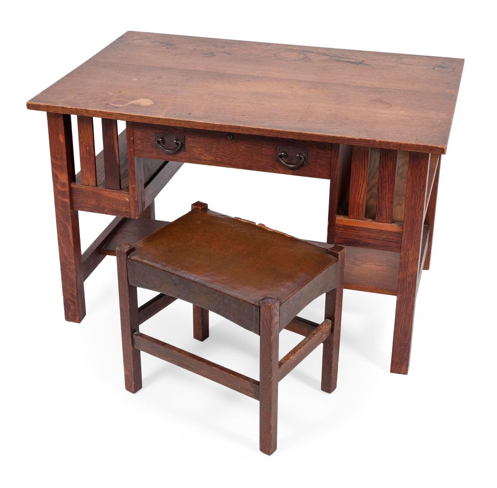 STICKLEY CRAFTSMAN MISSION OAK DESK