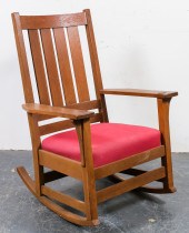 STICKLEY CRAFTSMAN OAK ROCKING